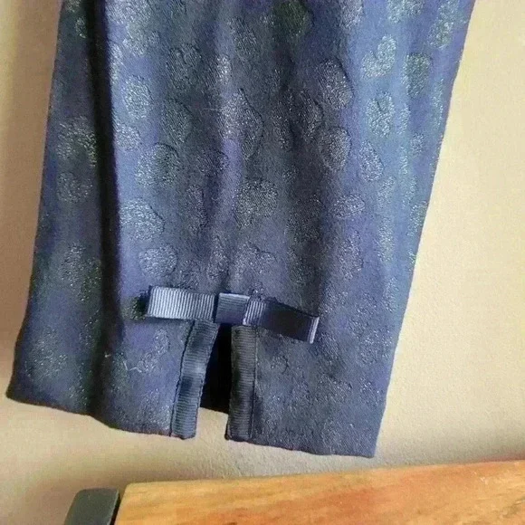 NEW Crown & Ivy Women's Ankle Pants Size 14P Navy Blue - Picture 6 of 9